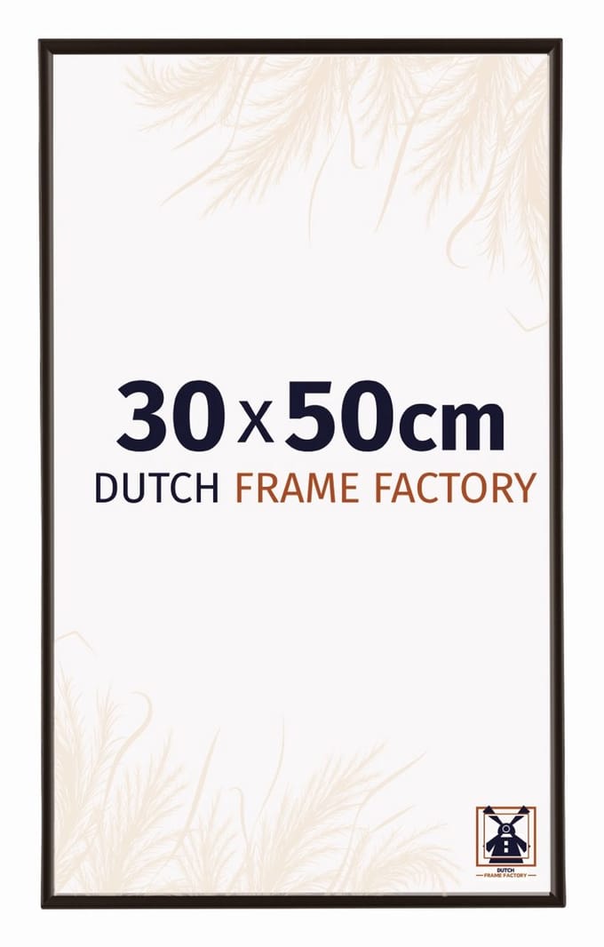 Fotolijst 30x50 cm - Kunststof - Antraciet - Easy