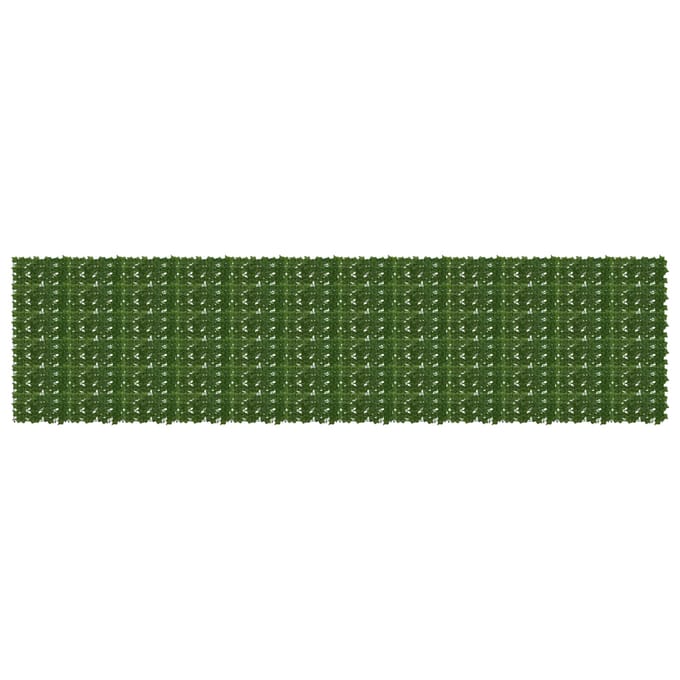 vidaXL - Balkonscherm - met - bladeren - Groen - 600 - x - 150 - cm