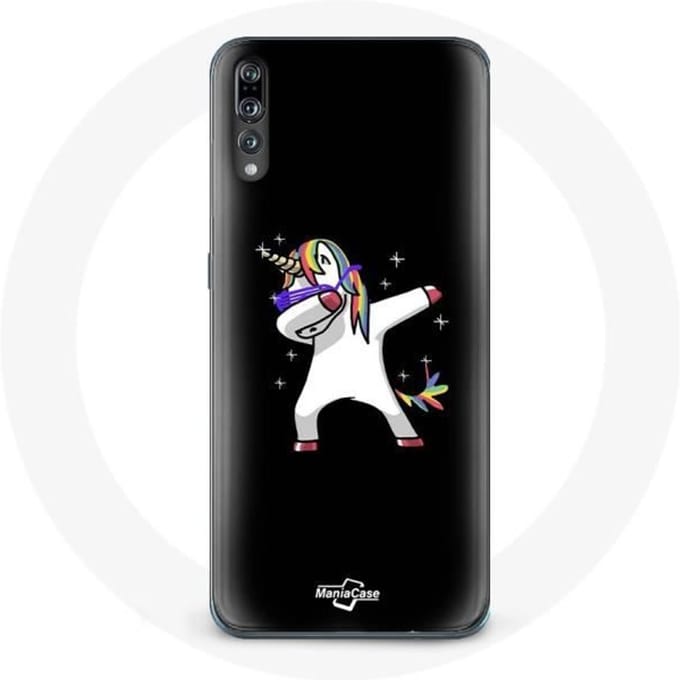 Coque pour Huawei P20 - Dab - Licorne - Souple - Protection - Enfant