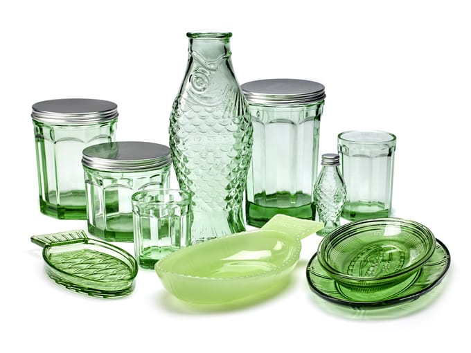 Serax - Bokaal met deksel - S - groen