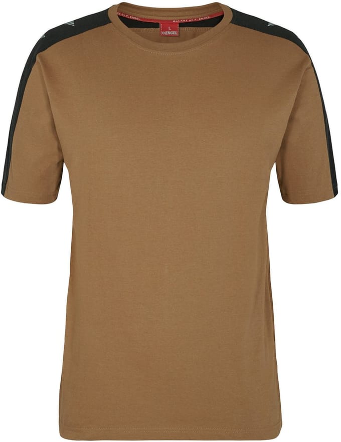 Engel Galaxy T-shirt 9810-141 - Toffee Brown / Anthracite Grey - 2XL