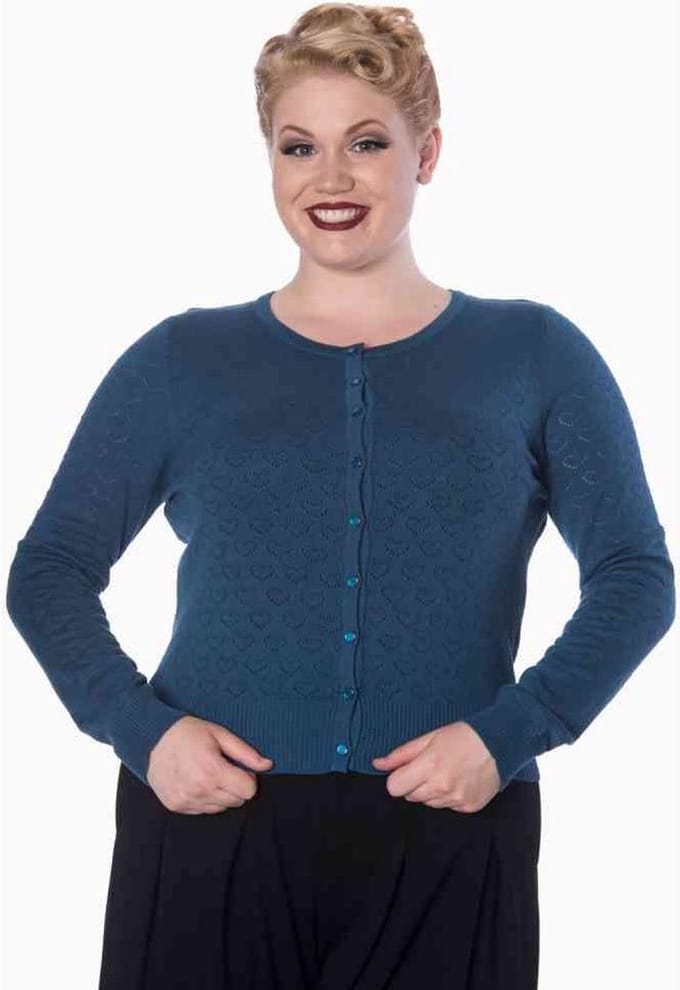 Dancing Days - UP & WAY Cardigan - M - Blauw