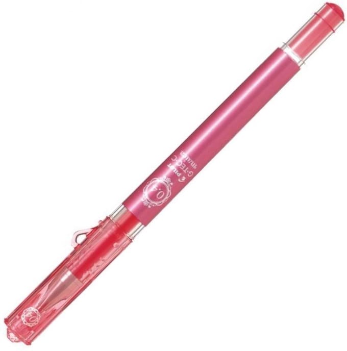 PILOT - Gelpen Maica Hi-Tec - Baby roze - 0.4mm