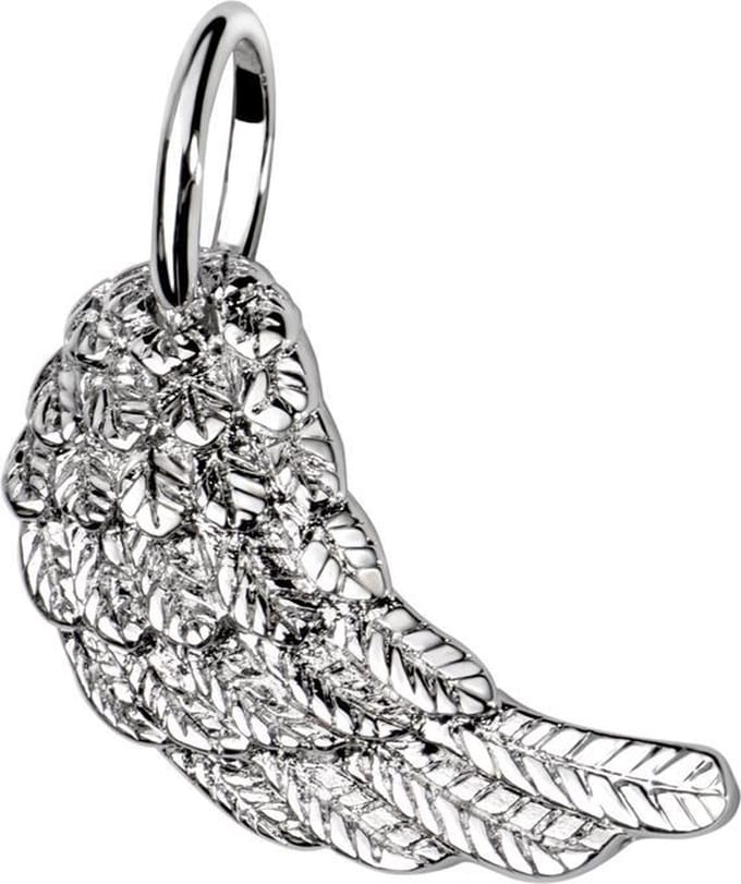 Quiges Ketting Hanger Engel Vleugel - Dames - 925 Zilver - SH096