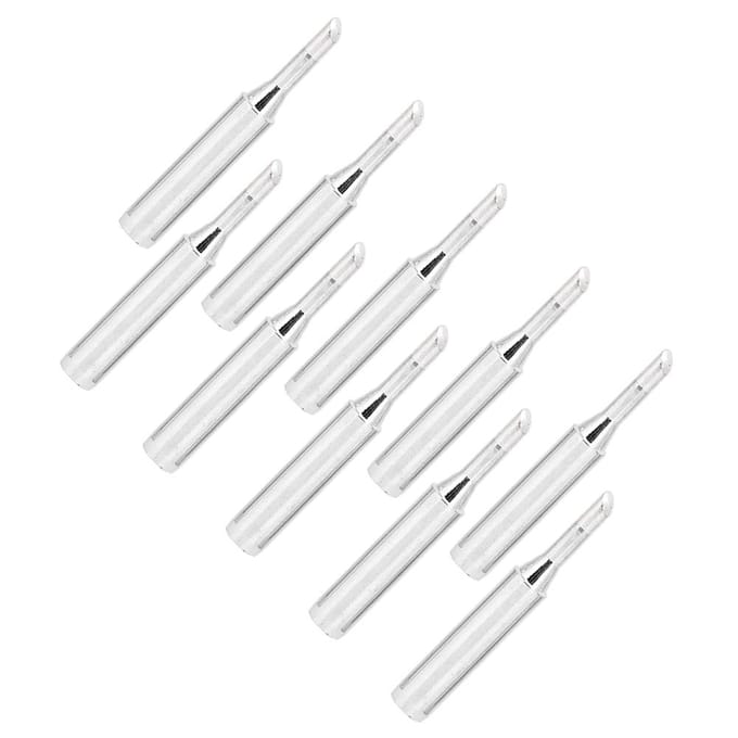 10 Pièces Pointe de Fer à Souder Laiton Chauffage Interne Outils de Fer à Souder Sans Plomb 900MT3C