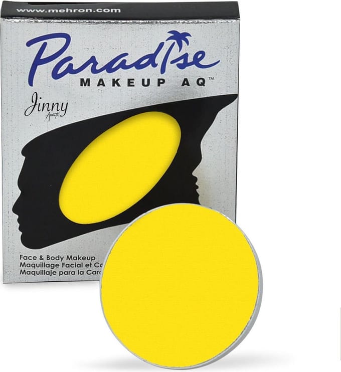 Mehron Paradise AQ Schmink op waterbasis - Geel - 7 gram