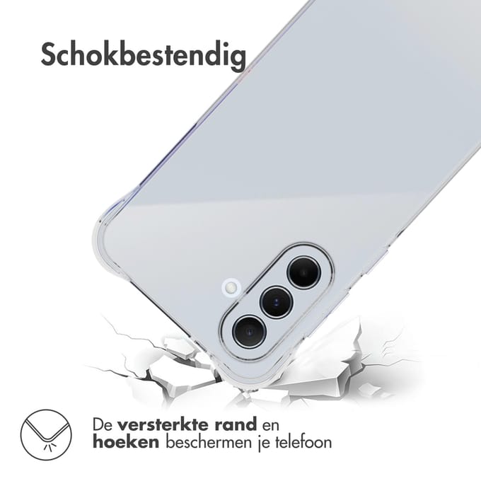 imoshion Hoesje - Geschikt voor Samsung Galaxy A56 (5G) - Shockproof Case - Transparant