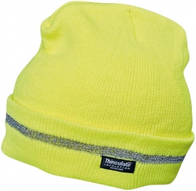 Muts fluor geel - - Thinsulate - onesize