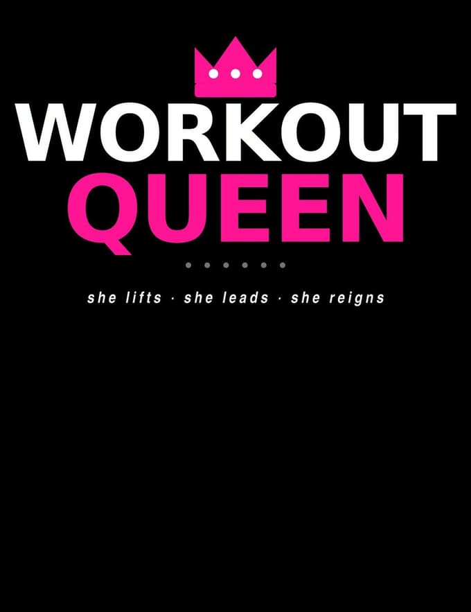 BoldCurves 'Workout Queen' Hoodie Orchid - Maat S