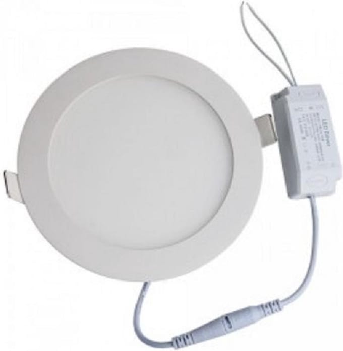 12w Led paneel - Rond - inbouwspot - 2700K - Warm wit