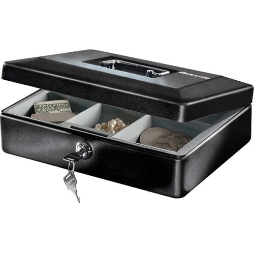 Masterlock geldkist - met tray en handvat - CB-10ML