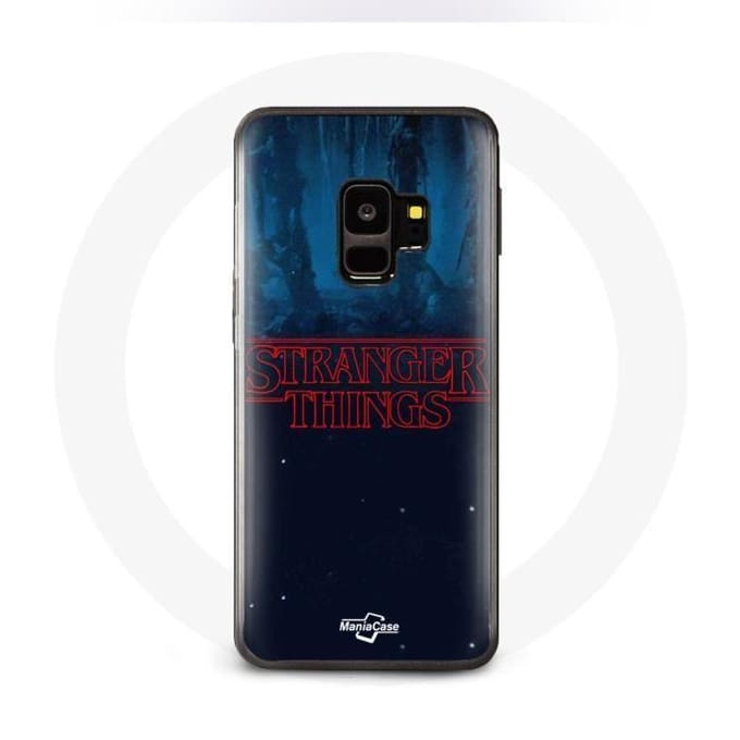 Coque pour Samsung Galaxy S9 plus Stranger Things logo de la saison 2