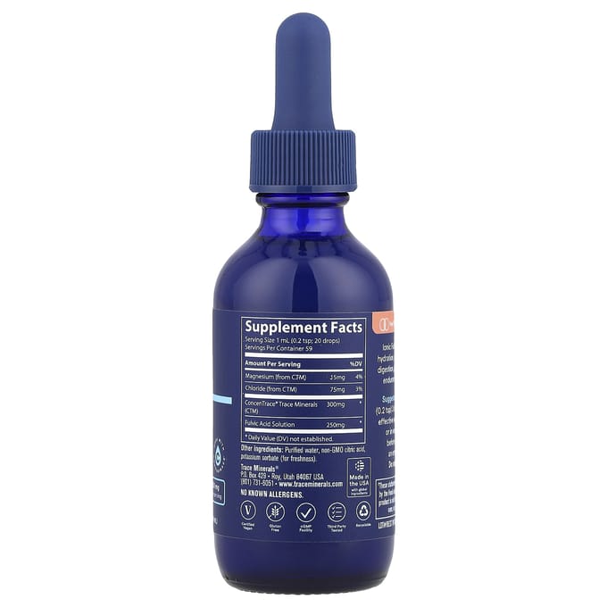 Ionisch Fulvinezuur, 59 ml(2 fl oz) blue