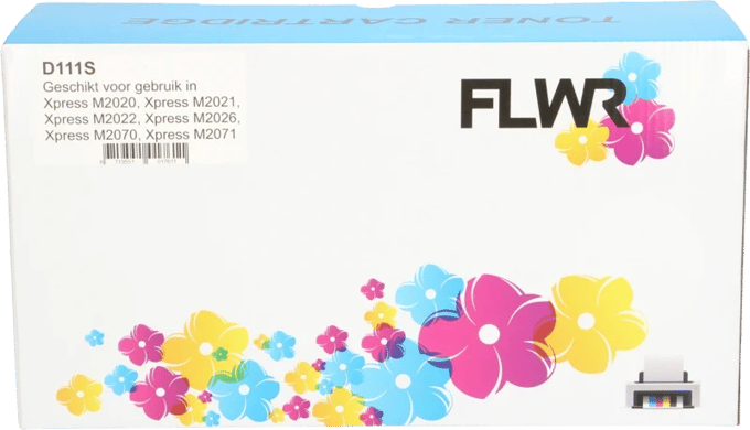 FLWR - Toner / D111S / Zwart - Geschikt voor Samsung