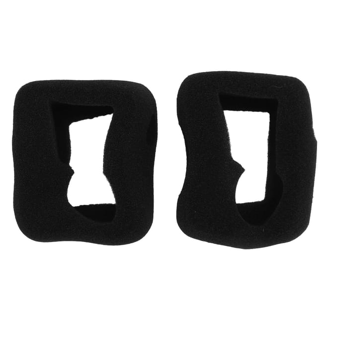2 stuks Actiecamera Windscherm Behuizing Professioneel Geluidsreducerend Schuim Actiecamera black