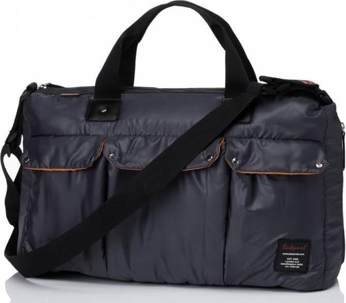 Babymel luiertas Soho Messenger grijs