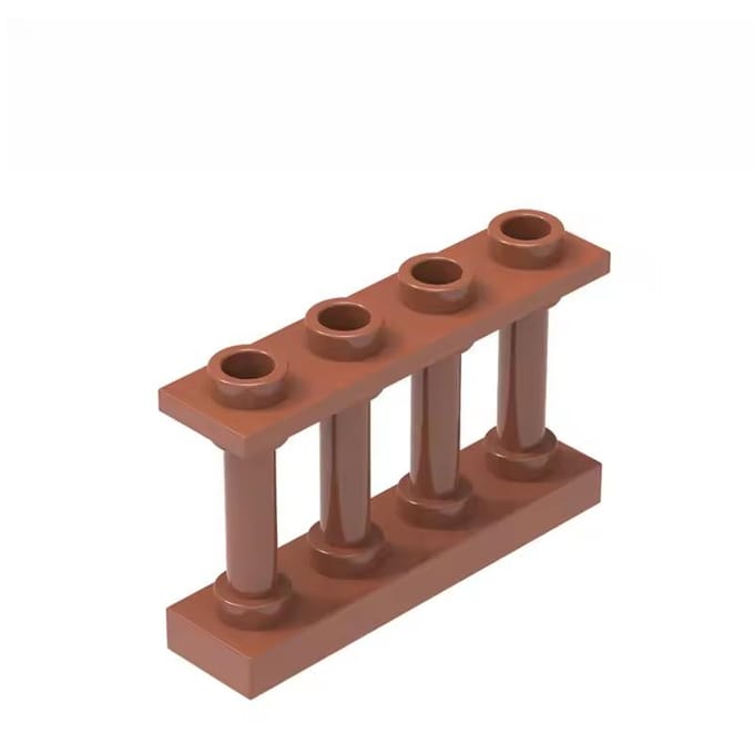 50 Pièces Blocs de Construction Créatifs pour Clôture et Garde-corps DO-IT-YOURSELF Moc Pièces d'Attachement pour Construction de Jardin Compatibles featuring