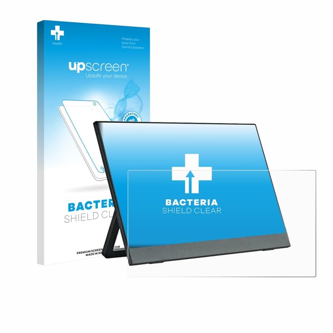 upscreen - Screenprotector voor Anmite A140W03 14" - Folie Beschermfolie transparant antibacterieel