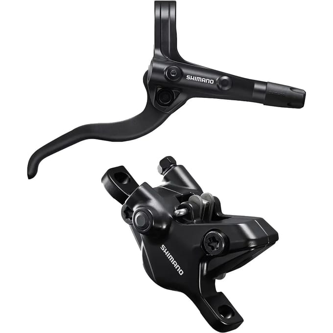 Verstelbare hydraulische schijfremmen achter Shimano MT401