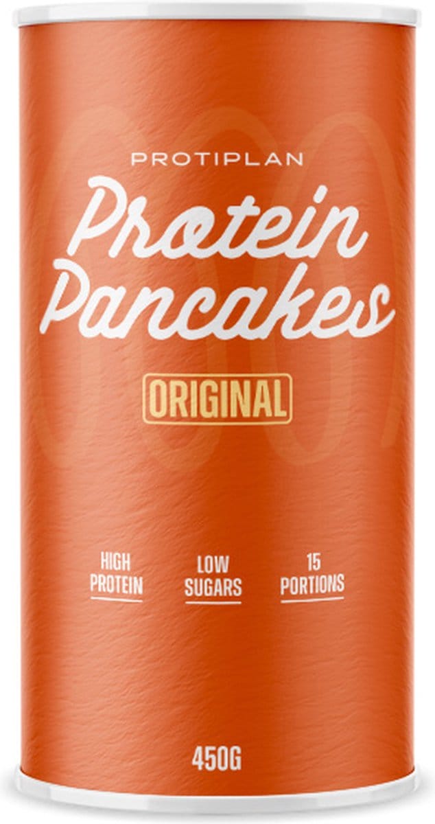 Protiplan - Pannenkoek Naturel Koker - 450 g (15 porties) - Low carb - Eiwitrijk