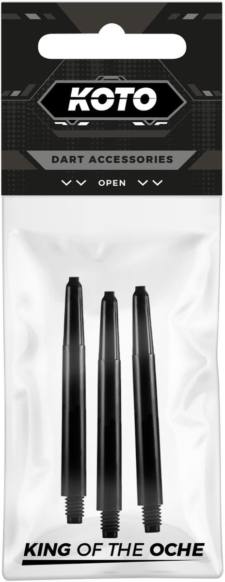 KOTO Nylon Black - Dart Shafts Medium