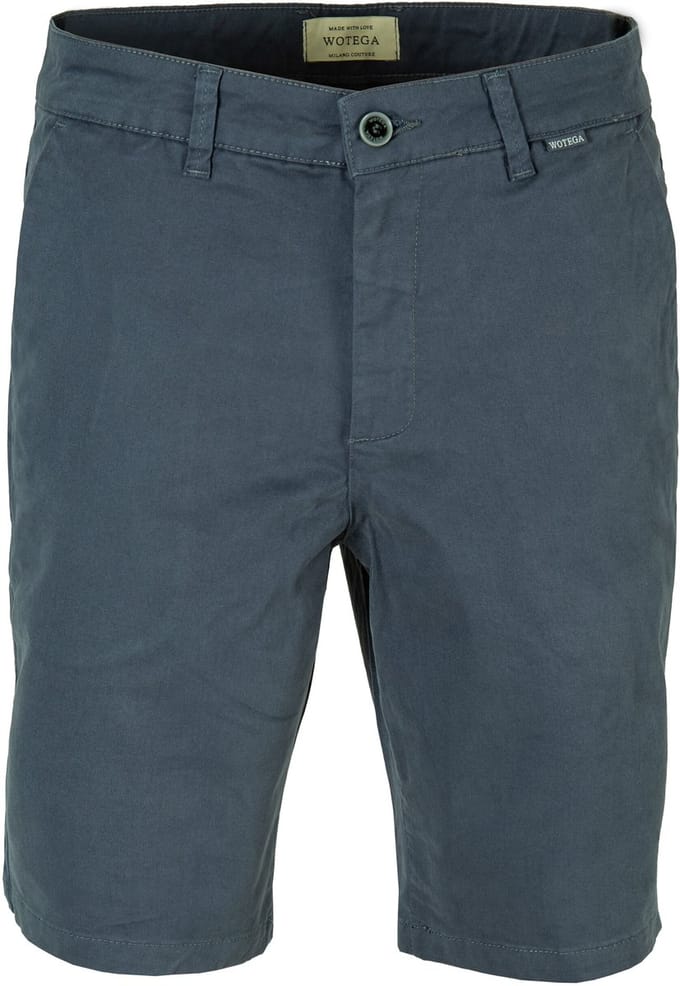 WOTEGA Heren Chinoshorts Spring – Regular Fit – Katoen Stretch – Donkerblauw – 5-pocket