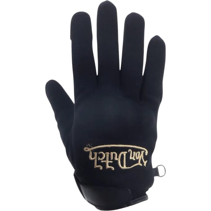 Zomer motorhandschoenen Von Dutch Silver