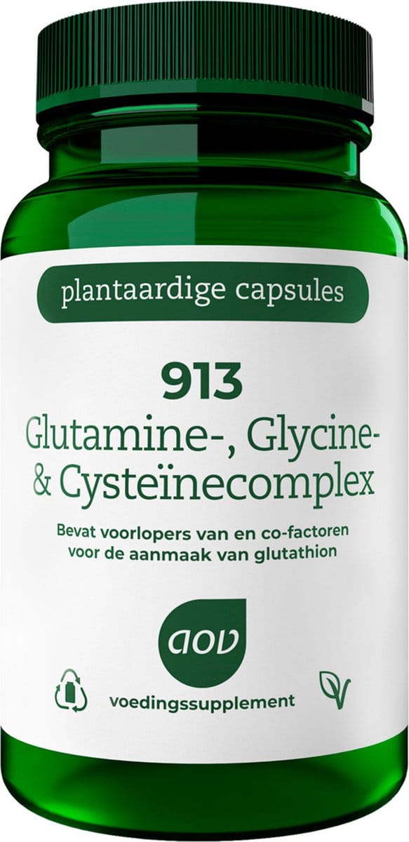 AOV 913 Glutamine, Glycine- & Cysteïnecomplex  - 30 vegacaps - Antioxidanten - Voedingssupplement