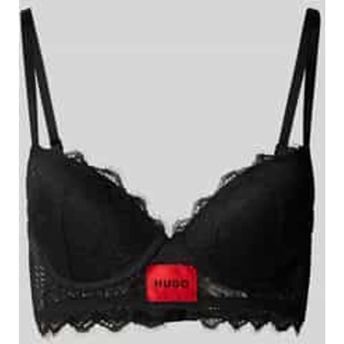 Beha met cups en kant, model 'RED LABEL'