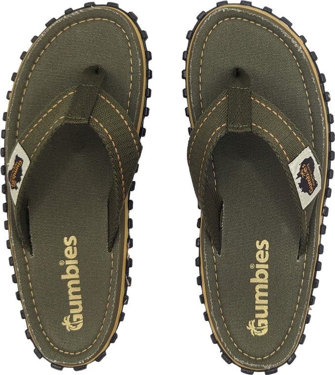 Gumbies - Teenslipper - Khaki - Maat 36