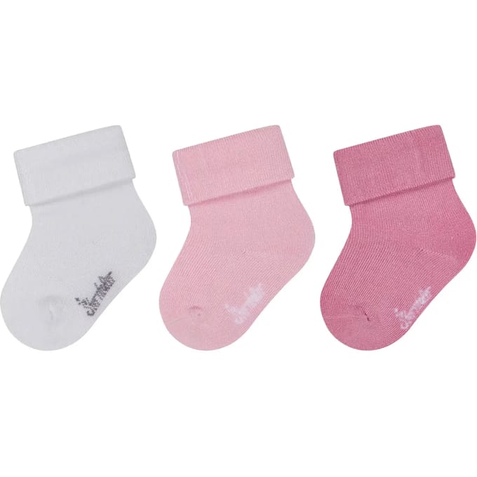 Baby Sokken 3-Pack Bamboe Viscose - Zacht & Ademend