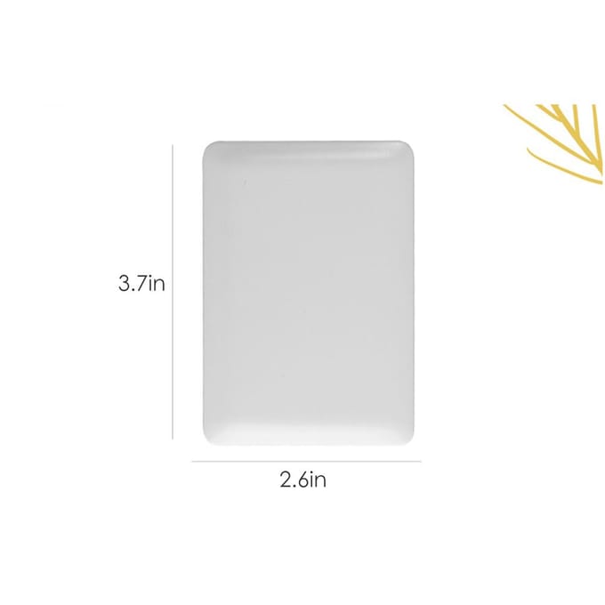 Mini miroir de poche pour ordinateur portable, miroir en verre pour ordinateur portable black