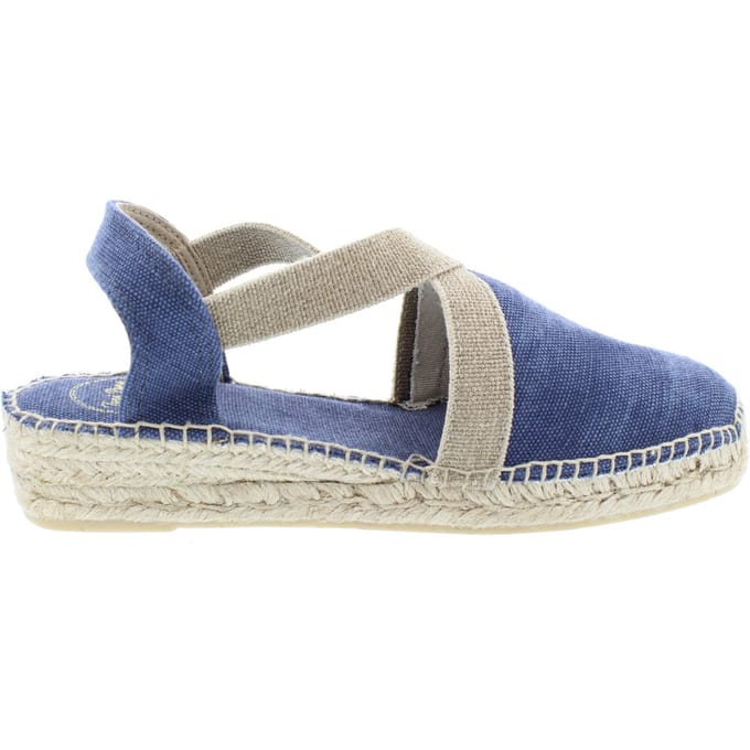 Toni Pons Verdi-V Dames - Maat 41 - Espadrilles - marine