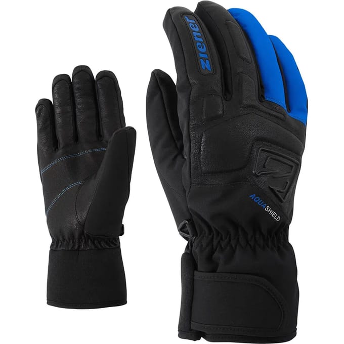Ziener Glyxus As Handschoenen Zwart 7.5