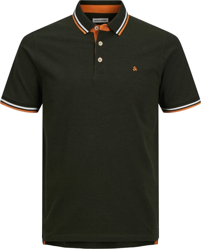 Jack & Jones poloshirt korte mouw groen