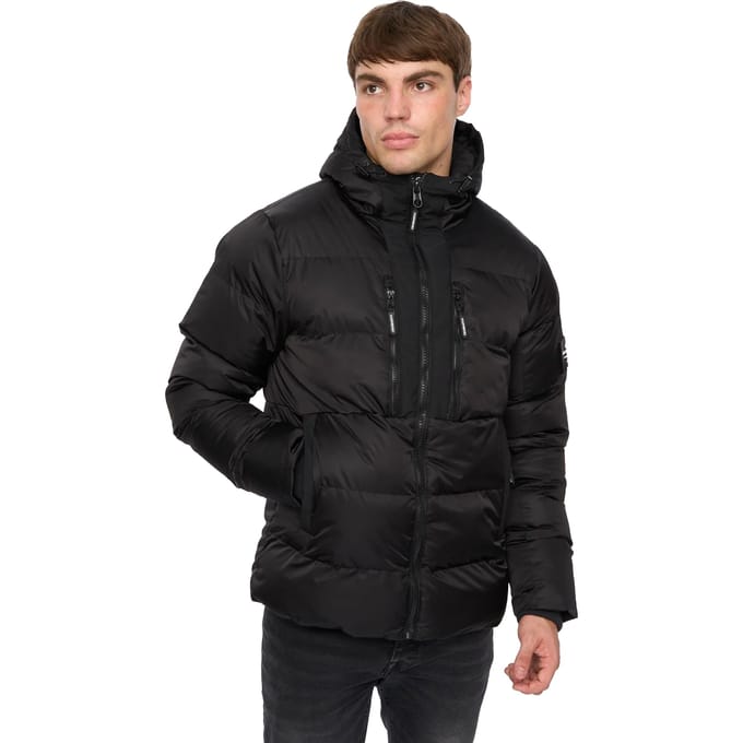 Crosshatch Heren Chimmax Jacket (Zwart)