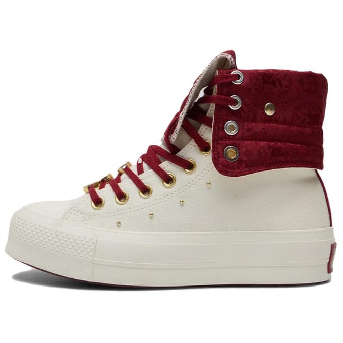 Converse Chuck Taylor All Star Hoge Canvas Schoenen Dames Ecru 37.5 beige