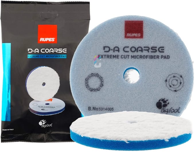 RUPES D-A COARSE Microvezel Polijstpad 150-180mm