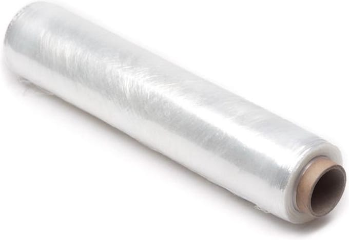 Handwikkelfolie stretchfolie transparant type 20 (19MY) – 300 meter x 50 cm