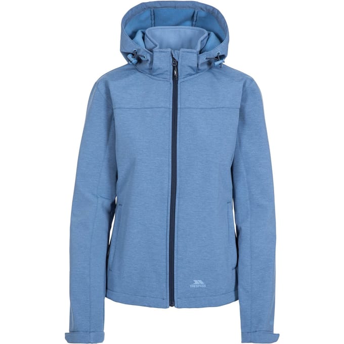 Trespass Dames/dames Leah Waterdicht Softshell-jasje (Denim Blue Marl)
