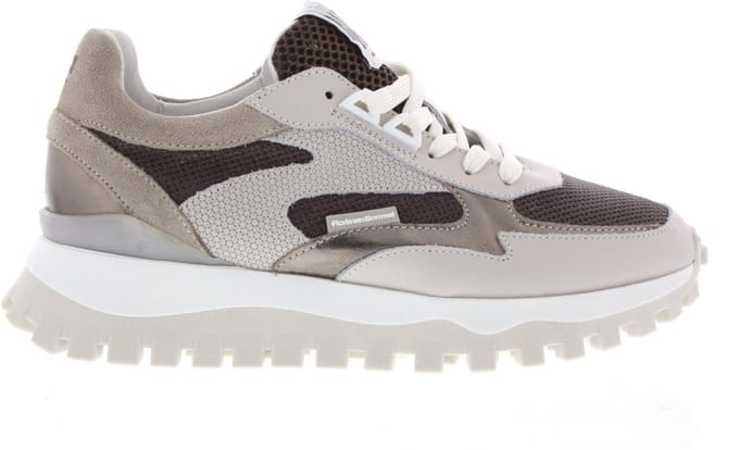 Dames Sneakers Floris Van Bommel Grommi 03.06 Darkbrown Donkerbruin - Maat 41