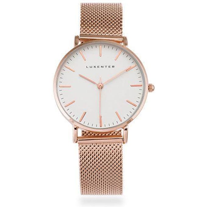 Luxenter horloge afgewerkt in 18K roségoud - Faraia