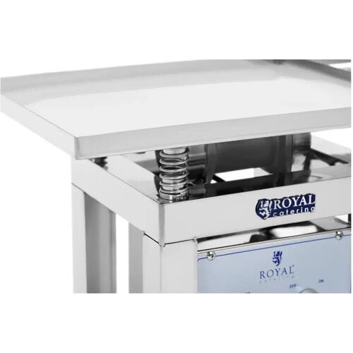 Chocolade triltafel - RVS - 30 W - Royal Catering RC-CMM02