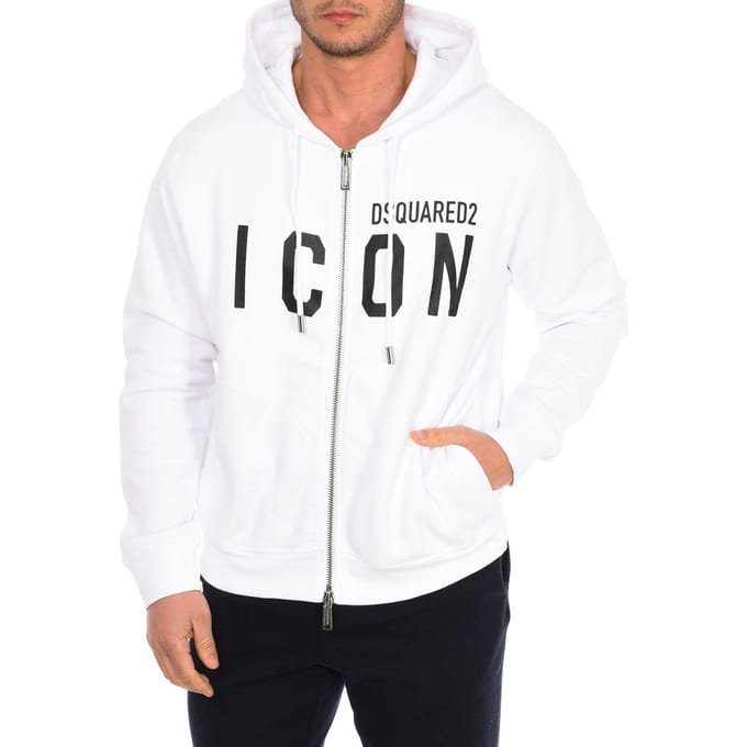 Capuchon met rits voor heren S79HG0002-S25042
