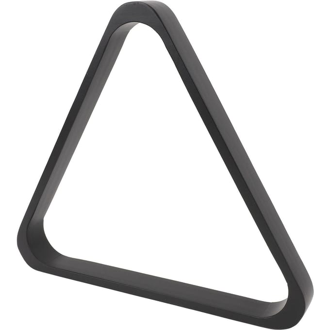 Houten Keu Rek voor Poolballen 57.2mm 9 Ball Biljart Pool Driehoeksrek voor Snooker Pooltafel black
