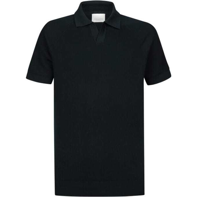Poloshirt profuomo normale fit donkerblauw