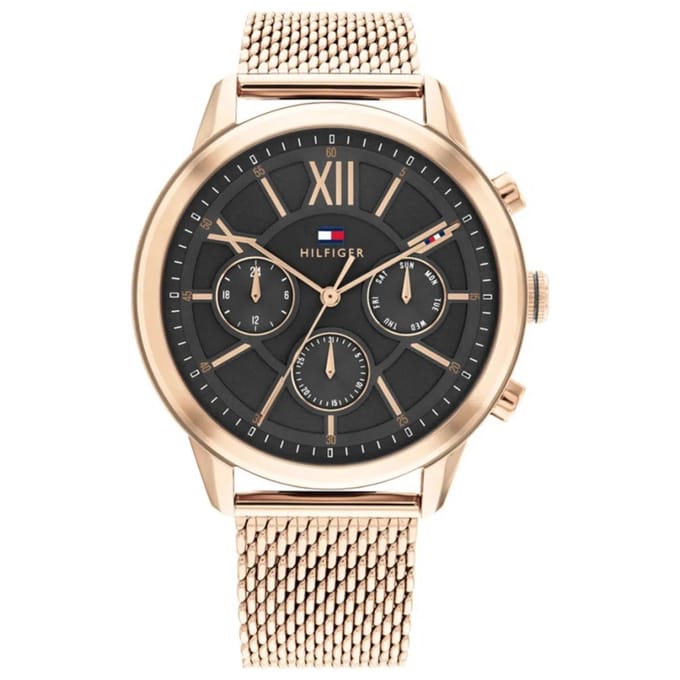 Tommy Hilfiger Morrison 1710525 Horloge - Staal - Rosékleurig - Ø 43 mm