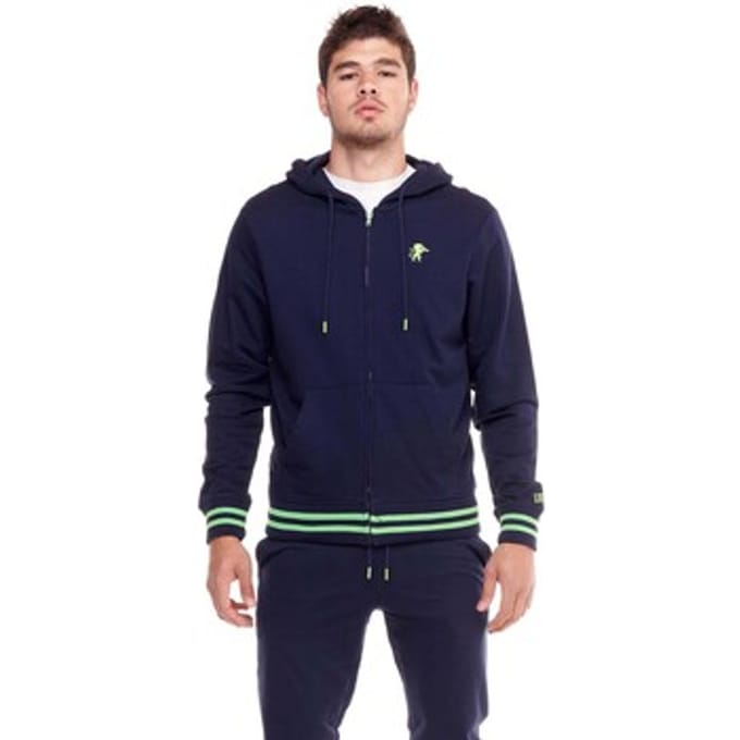 Trainingspak Leone 1947 Man Tracksuits Small Logo Fluo