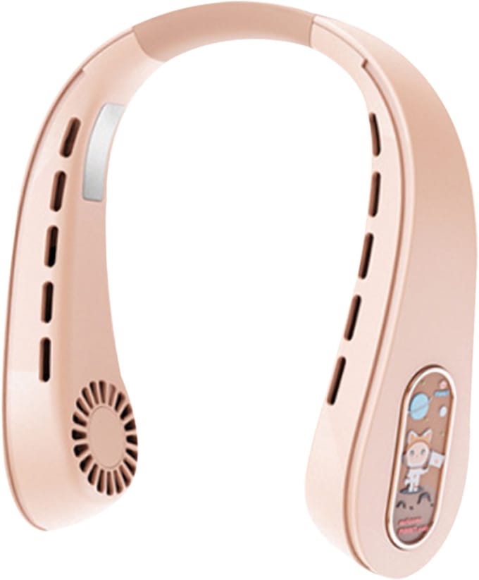 Draagbare nekventilator, handsfree ventilator zonder bladen, draagbare persoonlijke ventilator, bladloos