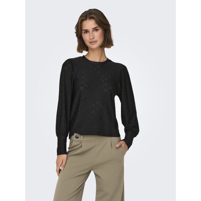 JDY- JDYCATHINKA L/S BELLSLEEVE TOP JRS NOOS Dames Blouse